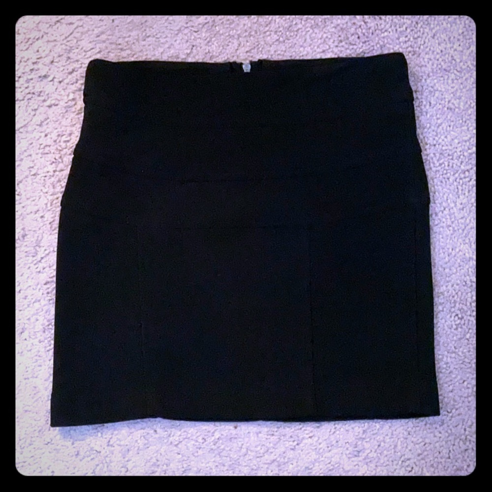XS Bar III Black Mini Skirt